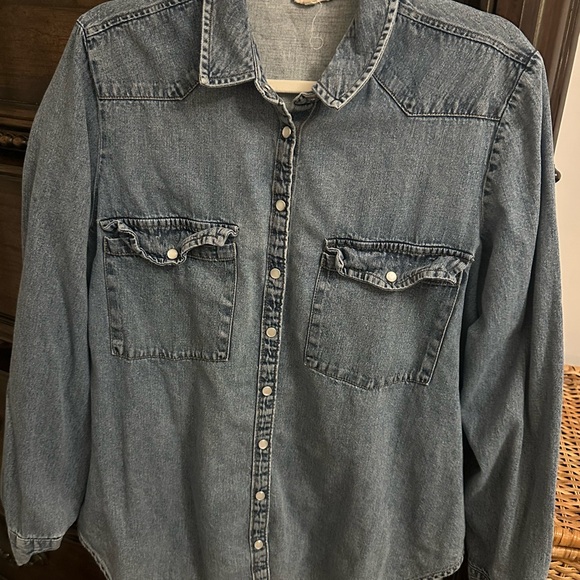 Pilcro denim shirt - Picture 3 of 13